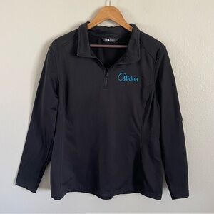 The North Face Quarter Zip Pullover Black Size XXL